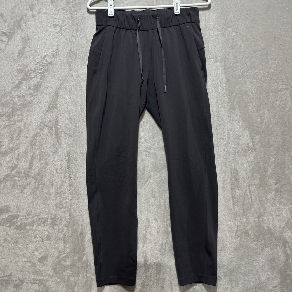 Lululemon Athletica On The Fly Pant Gray Athletic Jogger Track Pant 4
